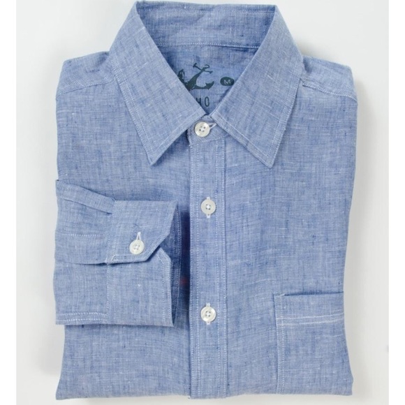 HIHO Other - {HIHO} Chambray Linen Shirt